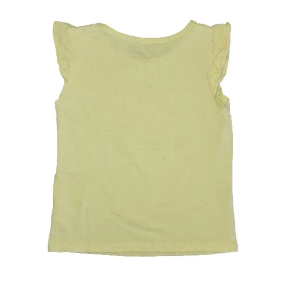 Healthtex Yellow Short Sleeve Tee with Colorful Ocean Theme in Heart Design - Picture 4 of 4